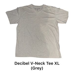 Decibel V-Neck Tee XL